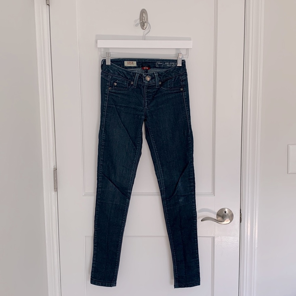 SOLD Design Lab Soho Super Skinny Pull on Jean